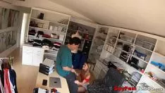 Abspielen Nasse Daumen Treadgirl fickt Treaddad, um ihn zu beruhigen