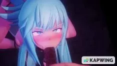 播放 木叶 | joder 河，绿蓝色总站 siendo una loca adicta al pene