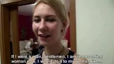 চালান pov মধ্যে লাজুক অপেশাদার স্বর্ণকেশী