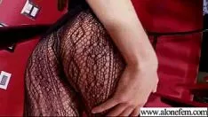 再生 クライマックスを得るために突き出た一人の貴重な角のあるお嬢様のおもちゃ vid-02