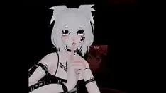 चलाएँ Vrchat फूहड़ सार्वजनिक लॉबी में खुद को चोदता है