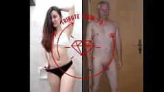 Jouer Hommage à la chatte rasée de Peter à l'épaisseur - orgasme amateur chaud
