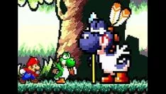 Abspielen Superintendent mario bros z: Sequenz 5. Unannehmlichkeiten selbst auf Yoshis Hinsetzen
