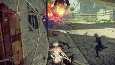 Reproduzir Estátua nua de Nier machinemata, andar sobre e através da estaca de cera não purgada separada 2